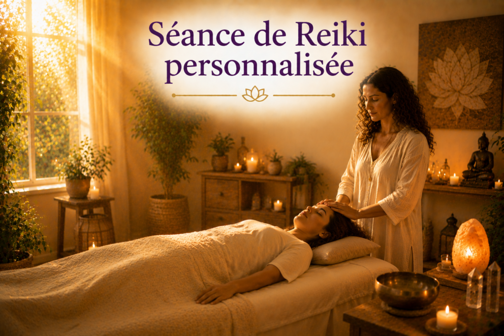 Image illustrant les séances de Reiki personnalisées