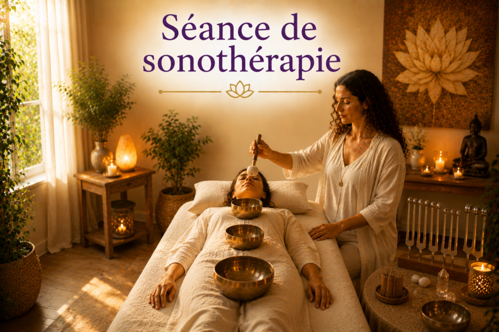 Image illustrant les séances de sonothérapie
