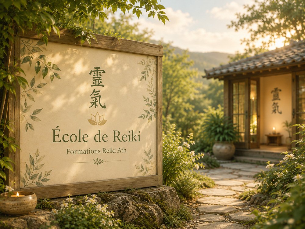 Illustration école de Reiki Ath
