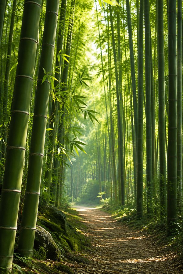 Foret de bambous